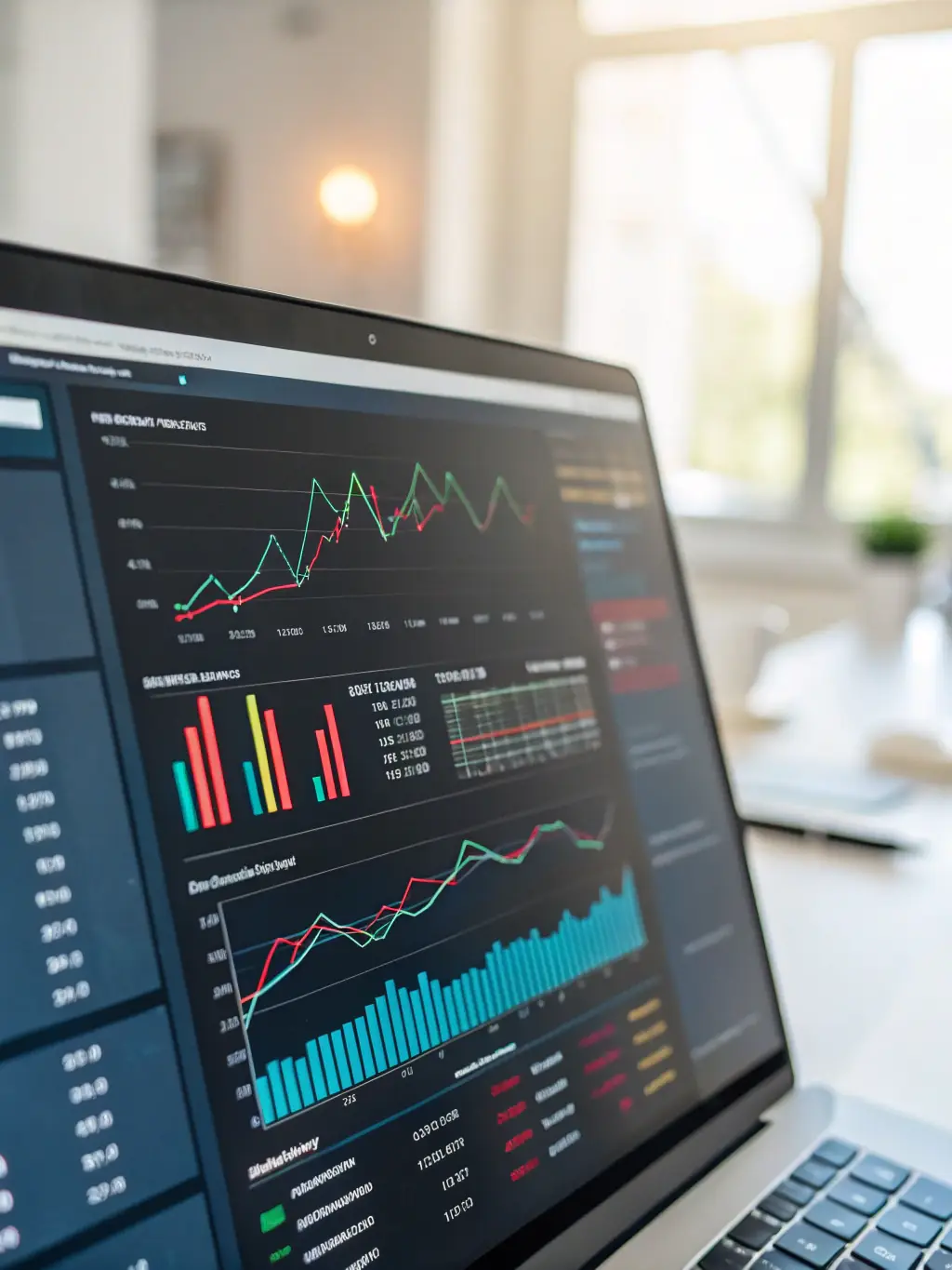 A graph showing a significant increase in website traffic and conversion rates, illustrating the impact of effective digital marketing.